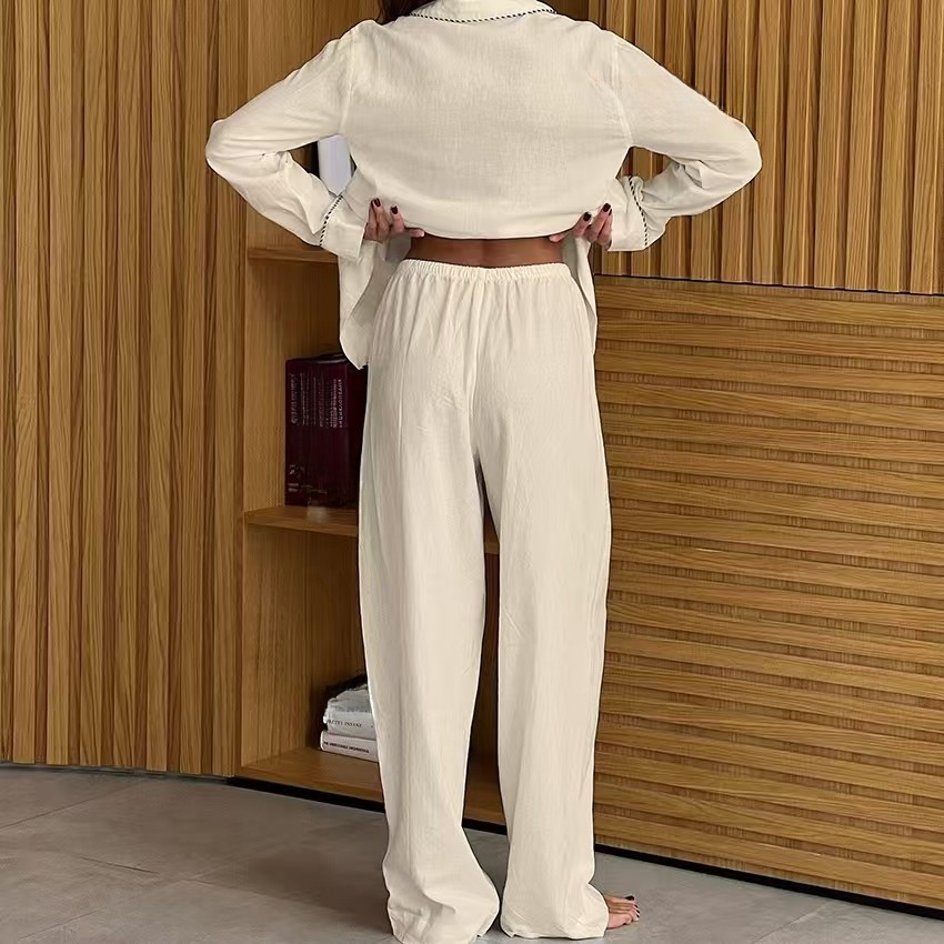 Cotton Women Pajama Set Contra - огляд і ціна Linen Shirt Breathable