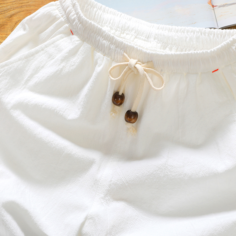 Brand men's summer fashion sol - огляд і ціна Short Linen Drawstring