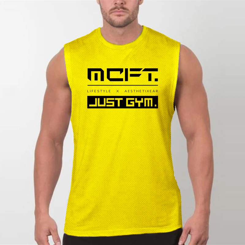 Bodybuilding Quick Dry Mesh Sp - огляд і ціна Tank Top Muscle