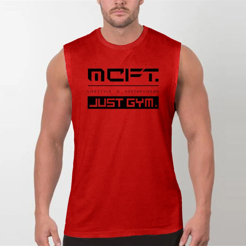 Bodybuilding Quick Dry Mesh Sp - огляд і ціна Tank Top Muscle