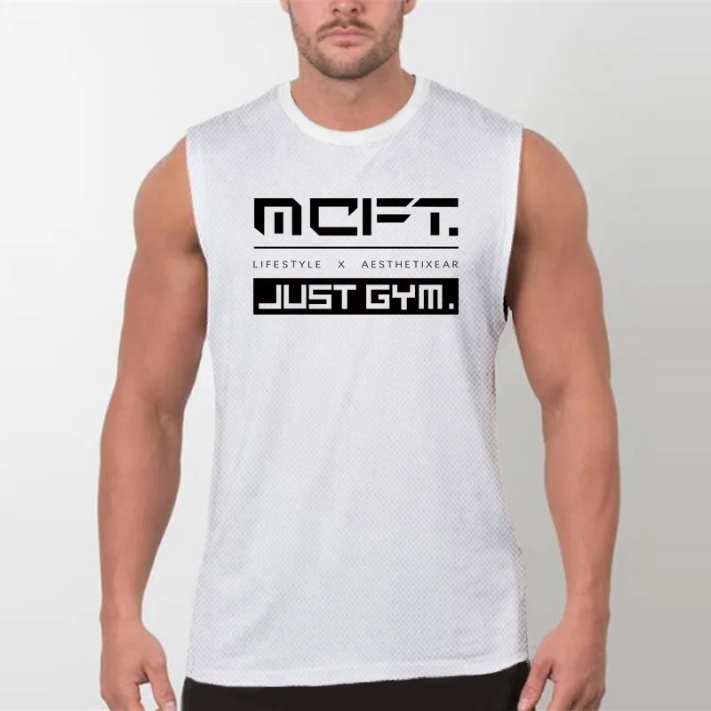 Bodybuilding Quick Dry Mesh Sp - огляд і ціна Tank Top Muscle
