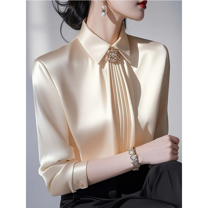 2025 Spring New Temperament Sa - огляд і ціна Shirt Camp Collar