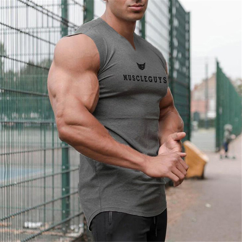 Gym Workout Breathable Men Run - огляд і ціна Tank Top Muscle