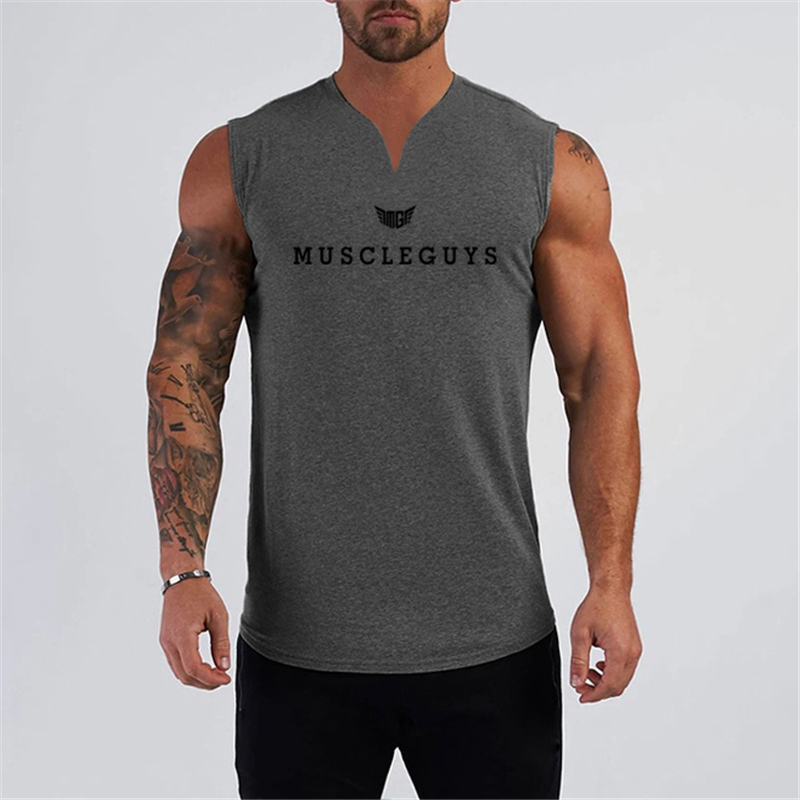Gym Workout Breathable Men Run - огляд і ціна Tank Top Muscle