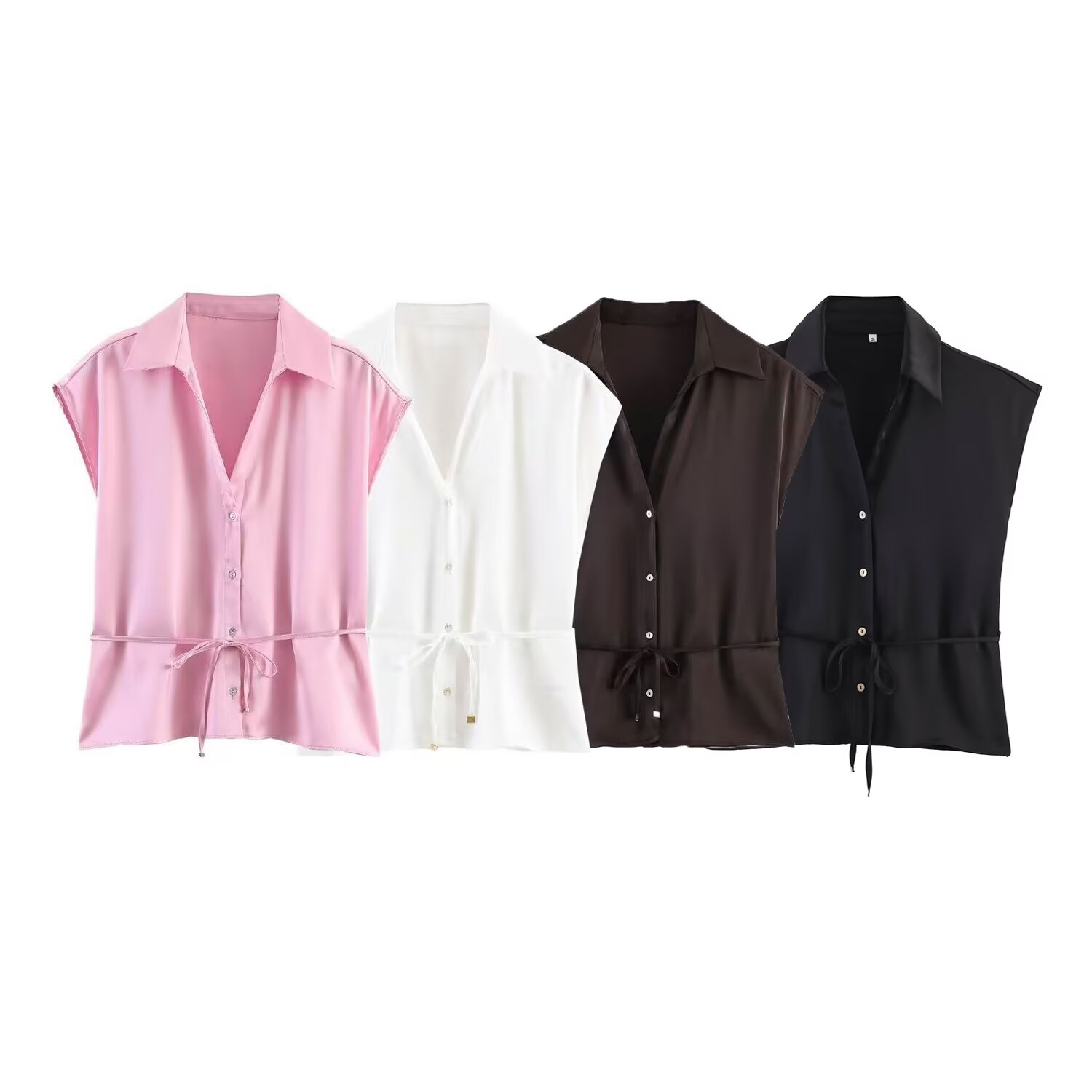 Willshela Women Fashion With B - огляд і ціна Shirt Camp Collar